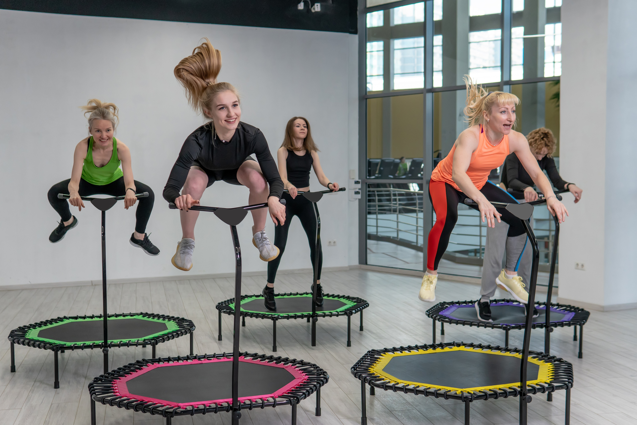 trampoliny